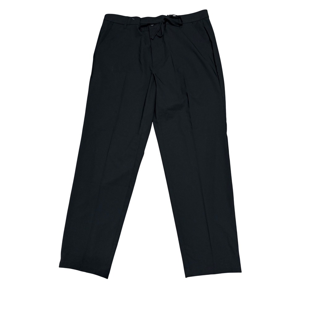 George‎ Men's Commuter Dress Pants with Drawstring Black Sizes 36x30